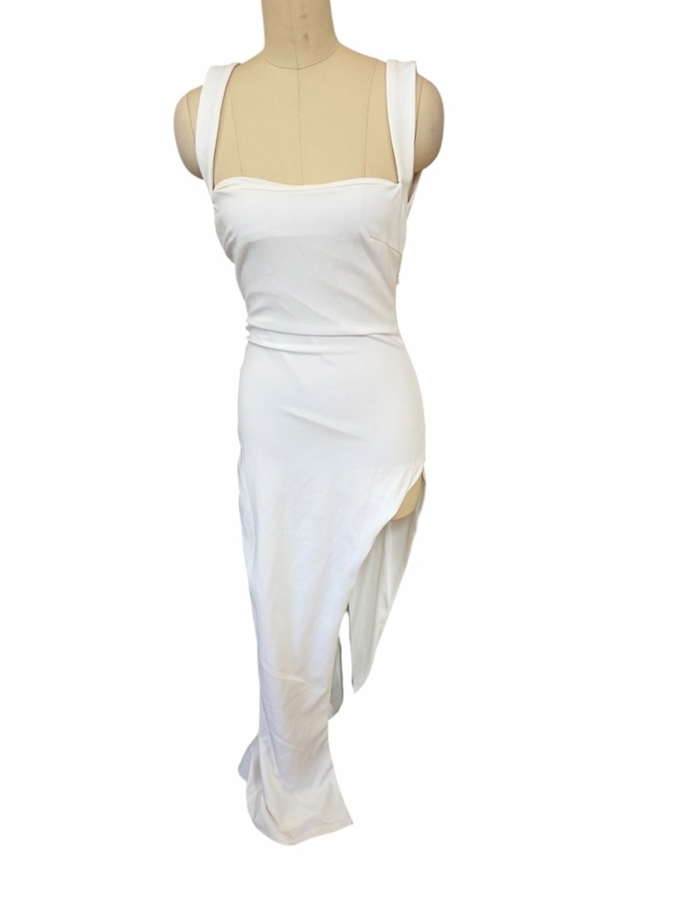 BabyBoo white maxi‎ gown size small